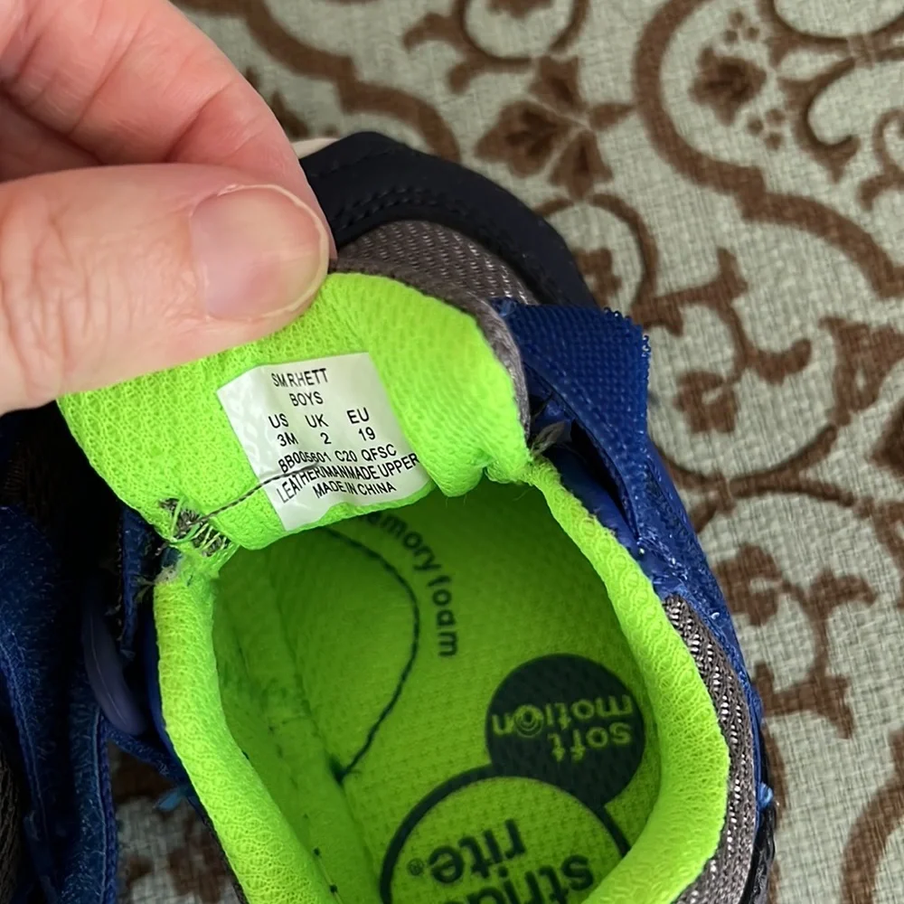 Stride Rite Rhett Sneaker - Picture 7 of 8